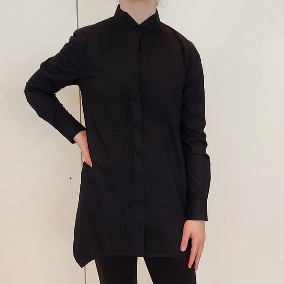 Eileen M Custom Designed Tuxedo Tunic - Picture 1 of 8